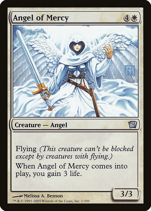 9ED: Angel of Mercy (Foil)
