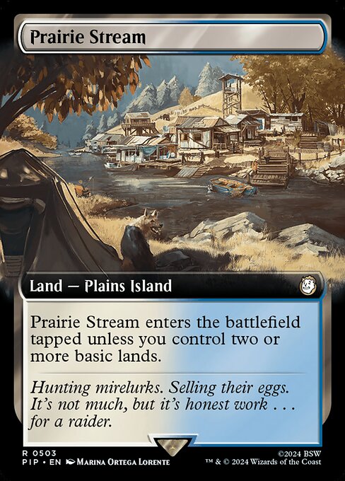 PIP: Prairie Stream (Extended Art) (Foil)