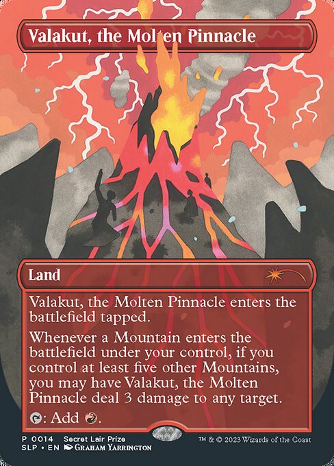 SLP: Valakut, the Molten Pinnacle (Foil)