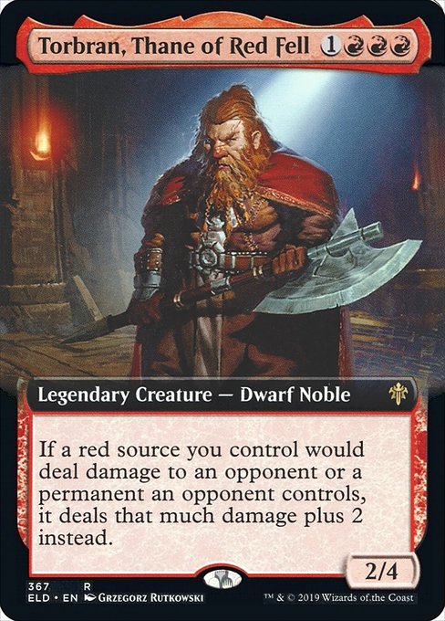 ELD: Torbran, Thane of Red Fell (Extended Art) (Foil)
