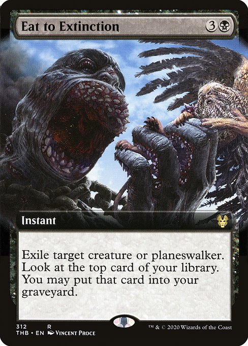 THB: Eat to Extinction (Extended Art) (Foil)