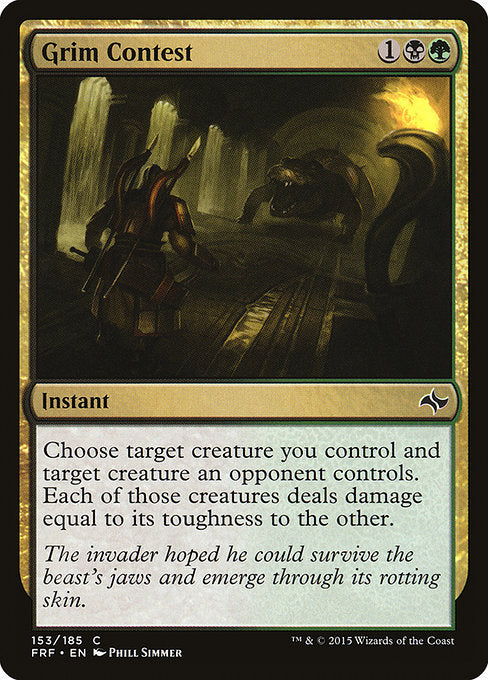 FRF: Grim Contest