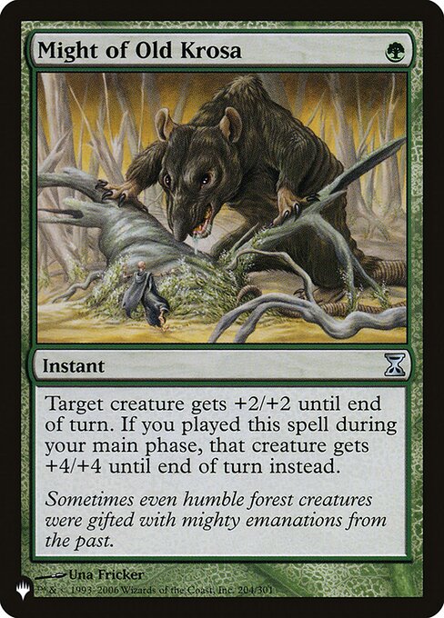 PLST: Might of Old Krosa