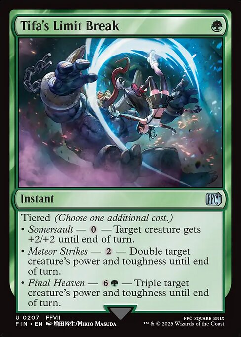 FIN: Tifa's Limit Break (Foil)