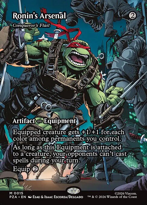 PZA: Ronin's Arsenal - Conqueror's Flail (Borderless) (Foil)