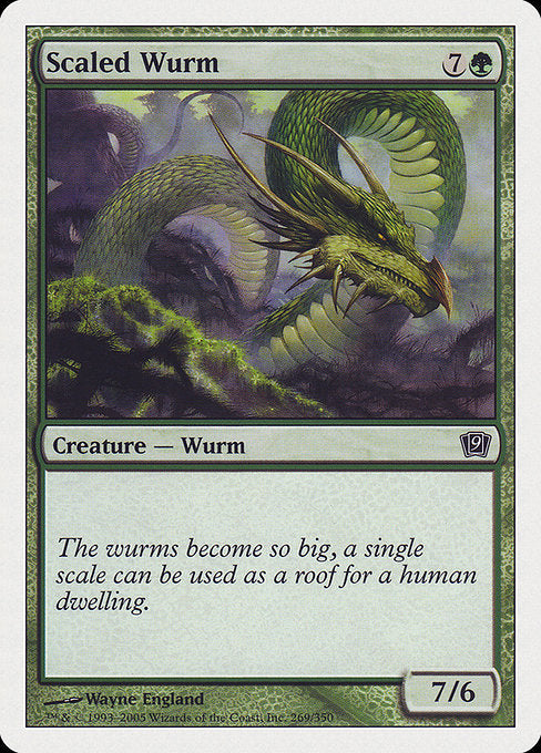 9ED: Scaled Wurm