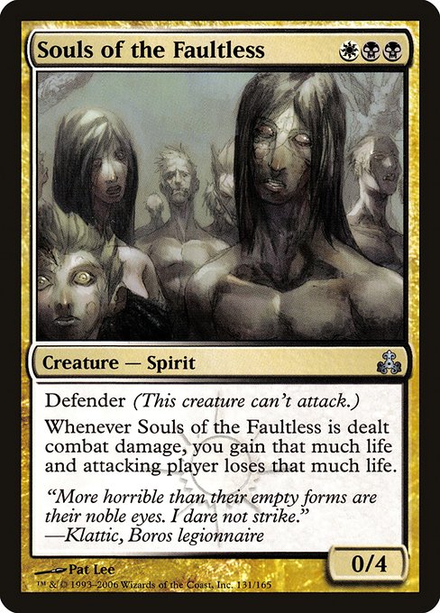 GPT: Souls of the Faultless (Foil)