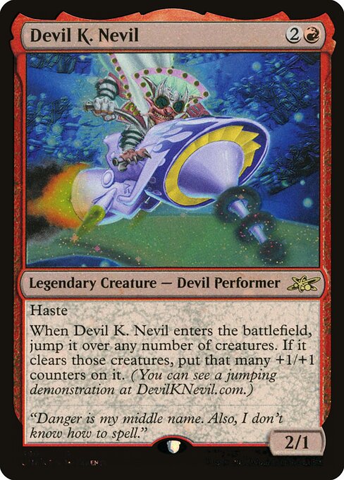 UNF: Devil K. Nevil (Galaxy Foil)