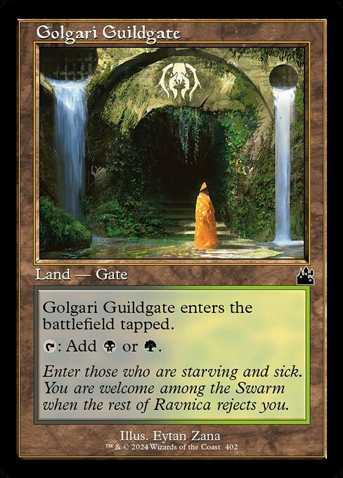 RVR: Golgari Guildgate (Retro Frame) (Foil)
