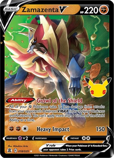 CLB: Zamazenta V (Holofoil)