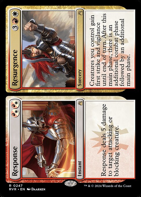 RVR: Response // Resurgence