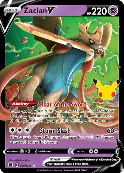CLB: Zacian V (Holofoil)