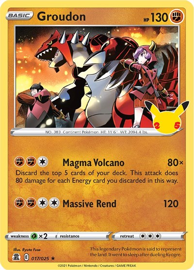 CLB: Groudon (Holofoil)