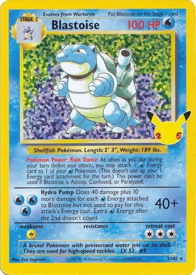CCC: Blastoise (Holofoil)