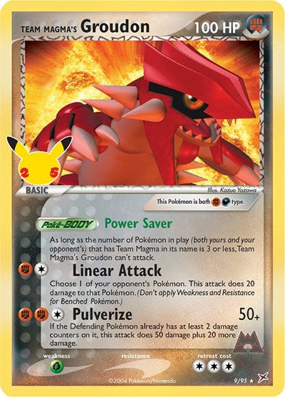 CCC: Team Magma's Groudon (Holofoil)