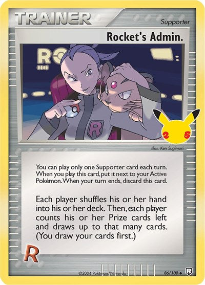 CCC: Rocket's Admin. (Holofoil)