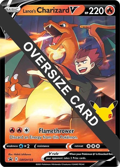 PR: Lance's Charizard V - SWSH133 (Holofoil)