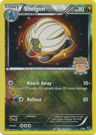 PR: Shelgon - 7/20 (Regional Championships) (Reverse Holofoil)