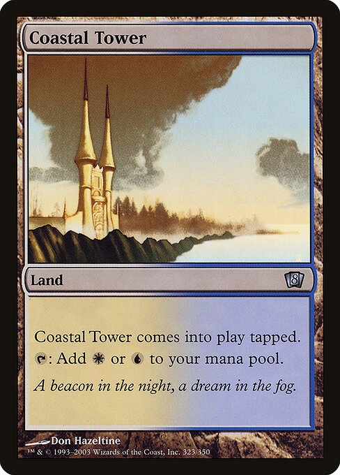 8ED: Coastal Tower (Foil)