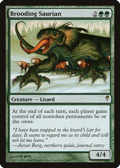 CSP: Brooding Saurian (Foil)