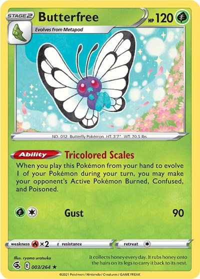 SWSH08: Butterfree (Holofoil)