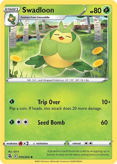 SWSH08: Swadloon (Reverse Holofoil)