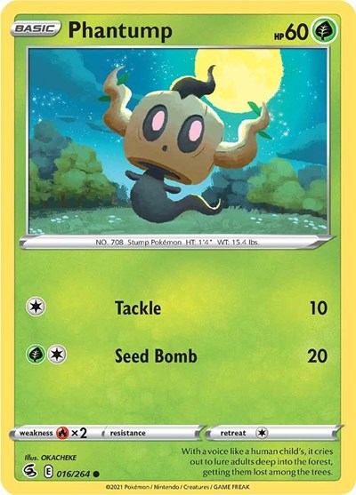 SWSH08: Phantump (Reverse Holofoil)