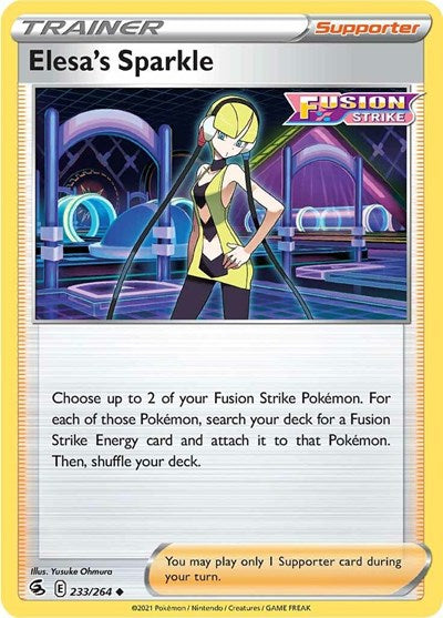 SWSH08: Elesa's Sparkle (Reverse Holofoil)