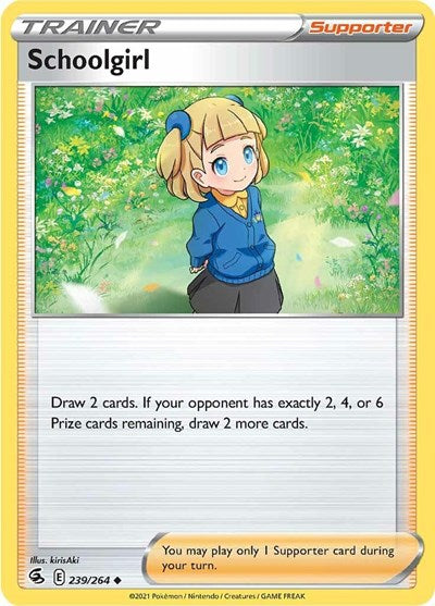 SWSH08: Schoolgirl (Reverse Holofoil)