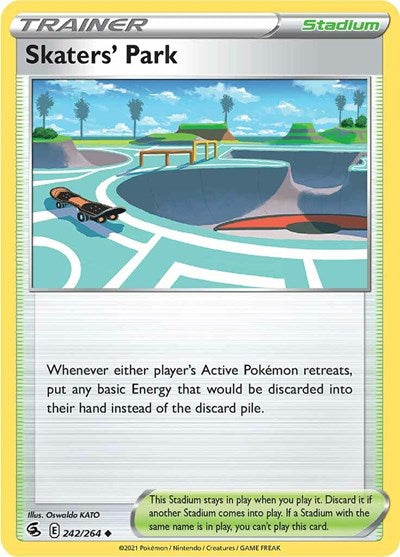SWSH08: Skaters' Park (Reverse Holofoil)