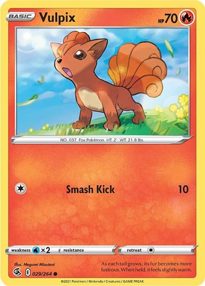 SWSH08: Vulpix (29) (Reverse Holofoil)