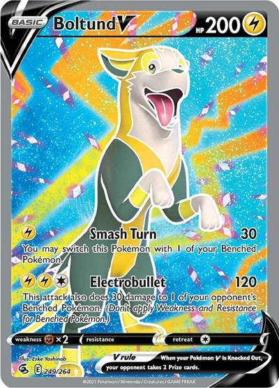 SWSH08: Boltund V (Full Art) (Holofoil)