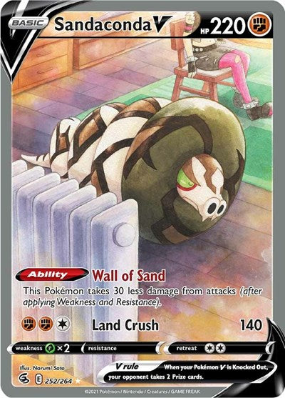 SWSH08: Sandaconda V (Alternate Full Art) (Holofoil)