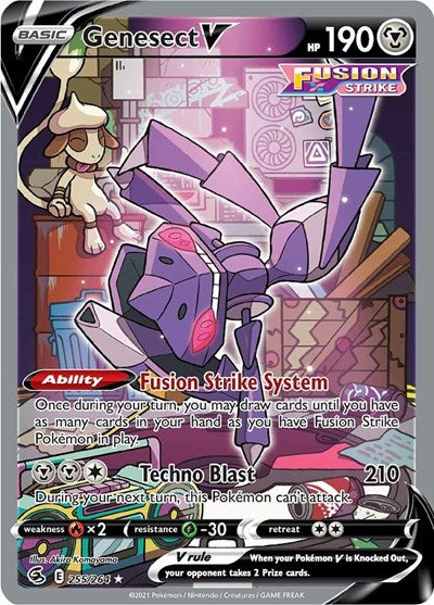 SWSH08: Genesect V (Alternate Full Art) (Holofoil)