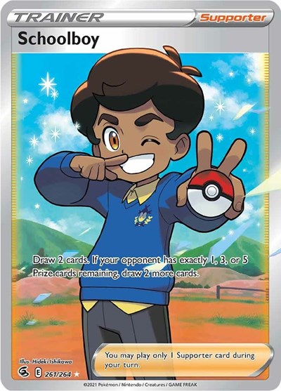 SWSH08: Schoolboy (Full Art) (Holofoil)