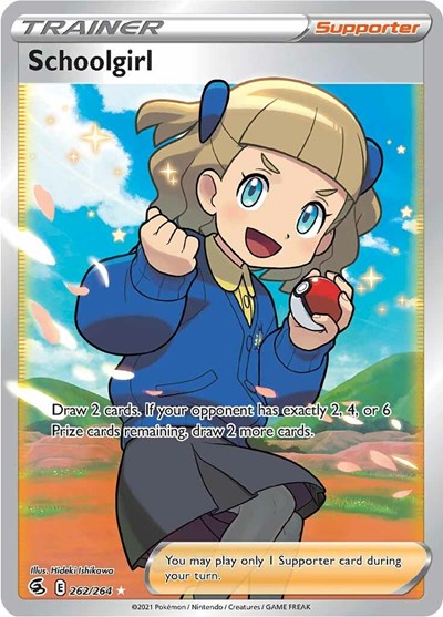 SWSH08: Schoolgirl (Full Art) (Holofoil)