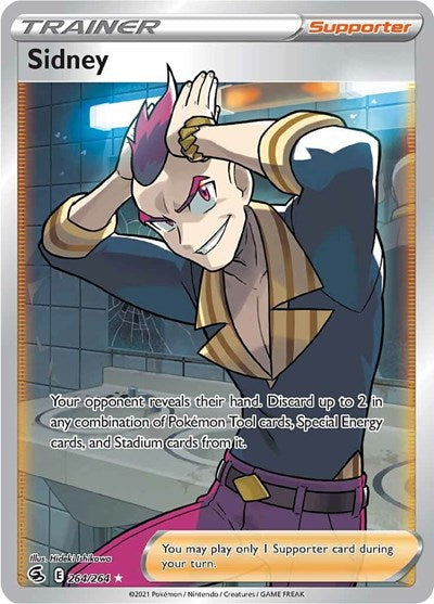 SWSH08: Sidney (Full Art) (Holofoil)