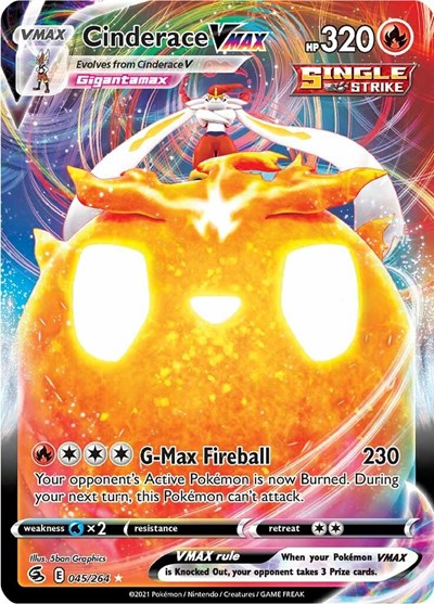 SWSH08: Cinderace VMAX (Holofoil)