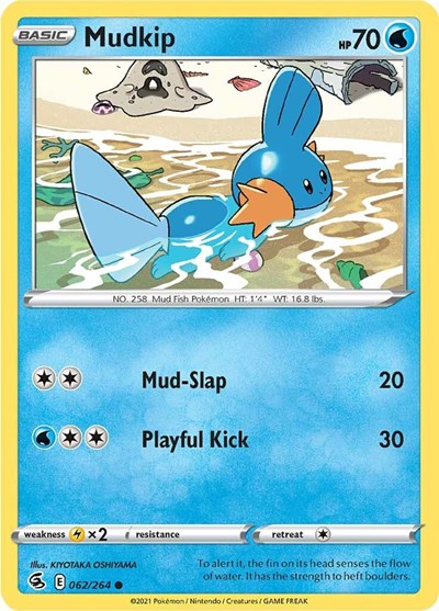 SWSH08: Mudkip (Reverse Holofoil)