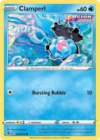 SWSH08: Clamperl (Reverse Holofoil)