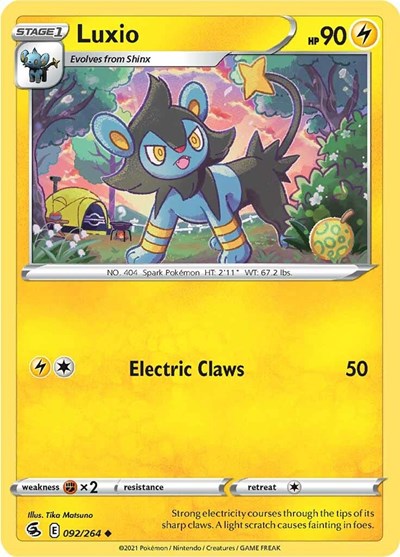 SWSH08: Luxio (Reverse Holofoil)
