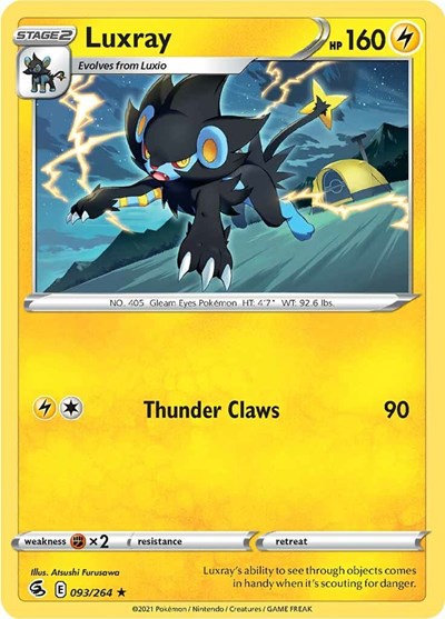 SWSH08: Luxray (Reverse Holofoil)