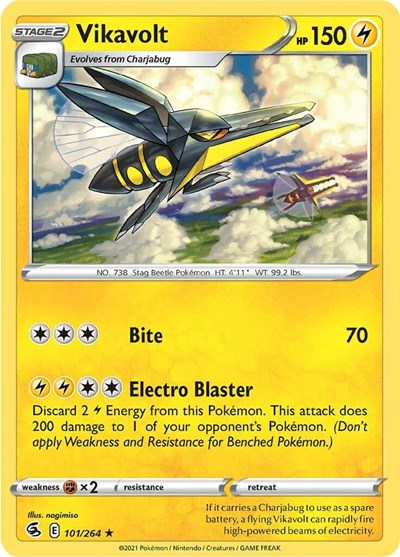 SWSH08: Vikavolt (Reverse Holofoil)