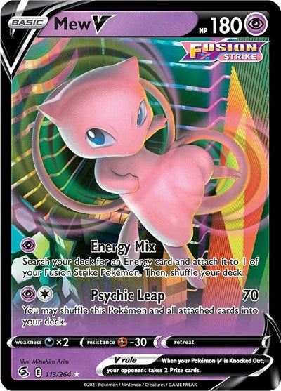 SWSH08: Mew V (Holofoil)