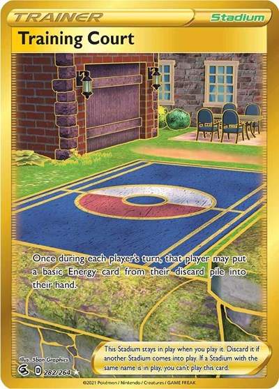 SWSH08: Training Court (Secret) (Holofoil)