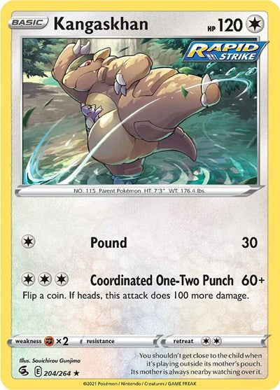 SWSH08: Kangaskhan (Reverse Holofoil)