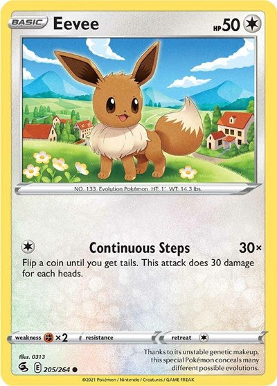 SWSH08: Eevee (Reverse Holofoil)