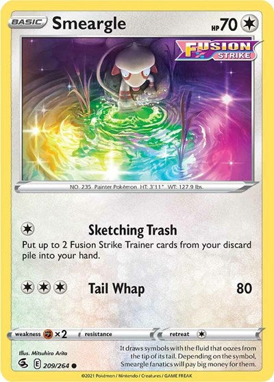 SWSH08: Smeargle (Reverse Holofoil)