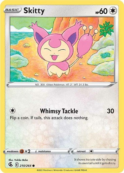 SWSH08: Skitty (Reverse Holofoil)