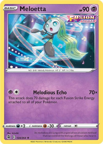 SWSH08: Meloetta (Reverse Holofoil)